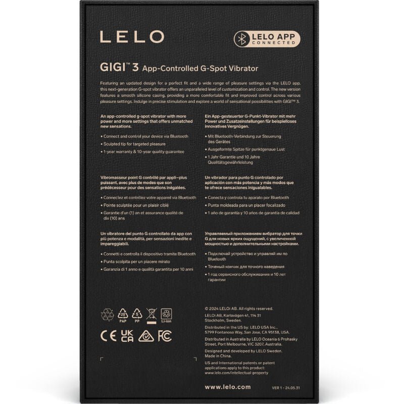 LELO GIGI™ 3 G - SPOT VIBRATOR - LuvMechanics
