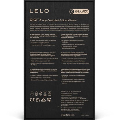 LELO GIGI™ 3 G - SPOT VIBRATOR - LuvMechanics