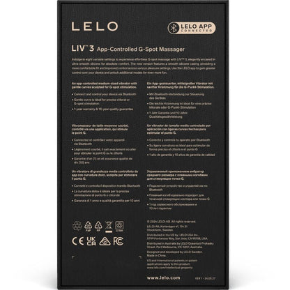 LELO LIV™ 3 G - SPOT STIMULATOR - LuvMechanics