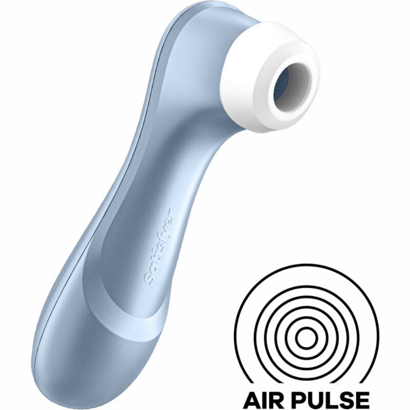 SATISFYER PRO 2 AIR PULSE STIMULATOR (blue) - LuvMechanics