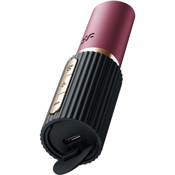SATISFYER PRO 2 KISS WAVE CLITORIS STIMULATOR (black) - LuvMechanics