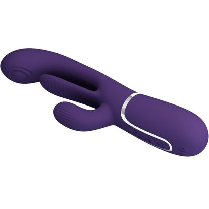 PRETTY LOVE SHANIA TRIPLE RABBIT VIBRATOR (purple) - LuvMechanics