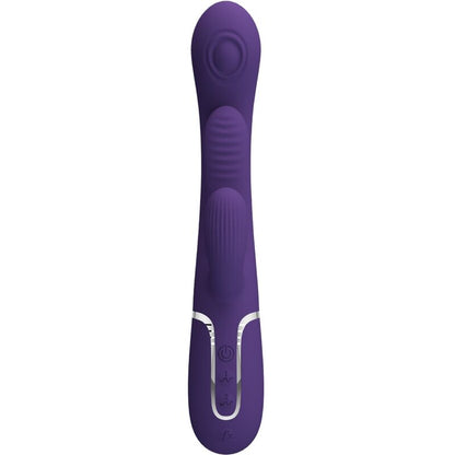 PRETTY LOVE SHANIA TRIPLE RABBIT VIBRATOR (purple) - LuvMechanics