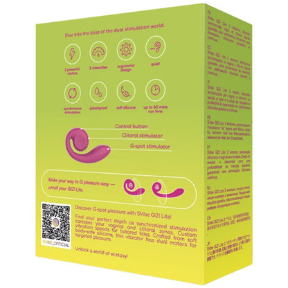 SNAIL VIBE GIZI LITE DUAL VIBRATOR - LuvMechanics