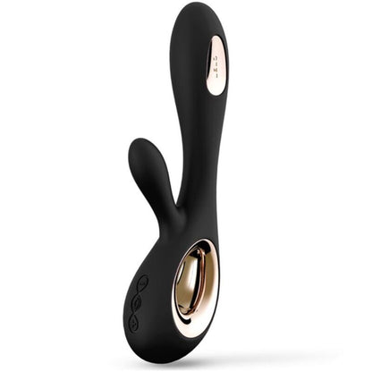 LELO SORAYA WAVE VIBRATOR RABBIT (black) - LuvMechanics