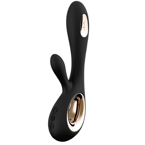 LELO SORAYA WAVE VIBRATOR RABBIT (black) - LuvMechanics