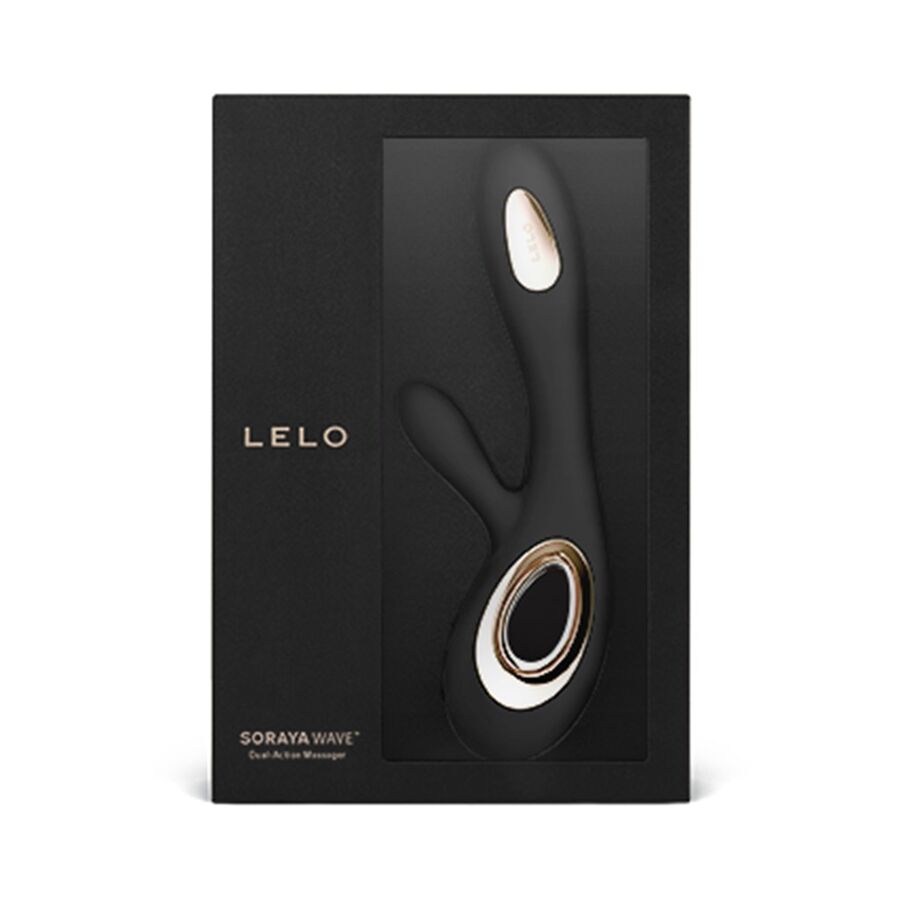 LELO SORAYA WAVE VIBRATOR RABBIT (black) - LuvMechanics