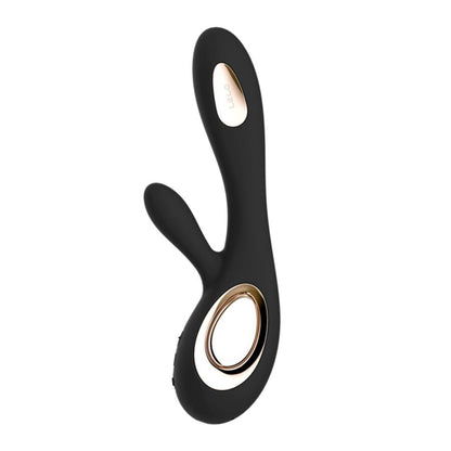 LELO SORAYA WAVE VIBRATOR RABBIT (black) - LuvMechanics