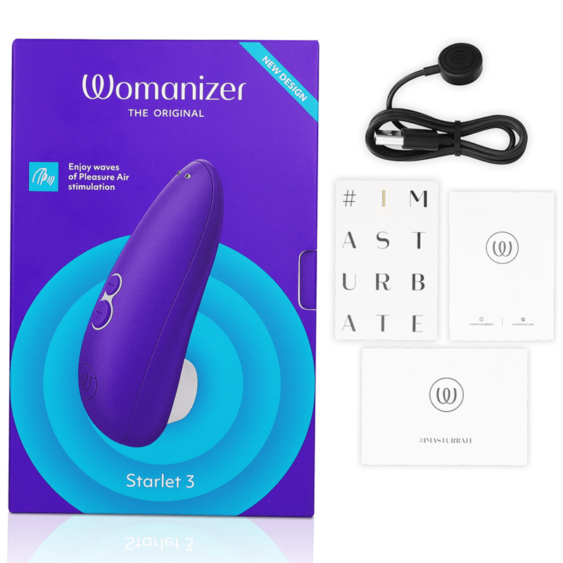 WOMANIZER STARLET 3 CLITORAL STIMULATOR (indigo) - LuvMechanics