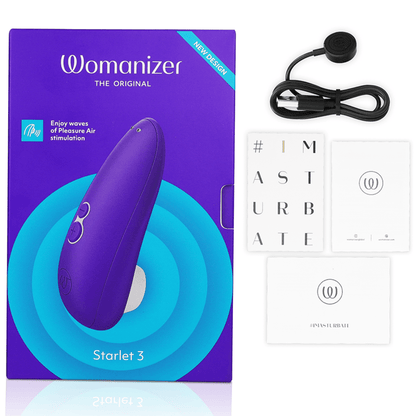 WOMANIZER STARLET 3 CLITORAL STIMULATOR (indigo) - LuvMechanics