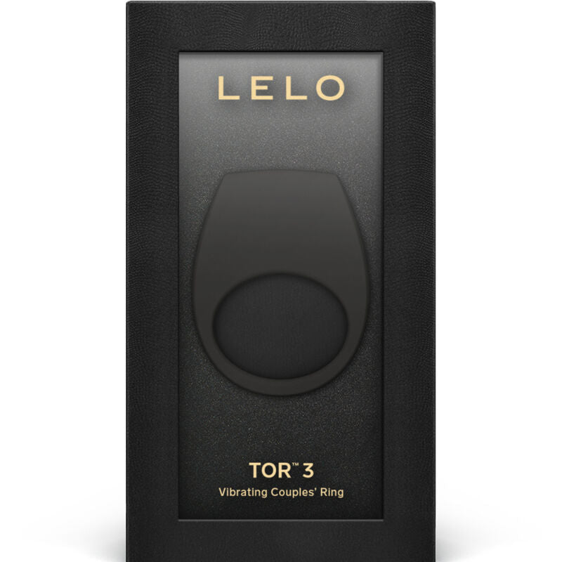 LELO TOR 3 VIBRATOR RING (black) - LuvMechanics
