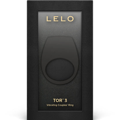 LELO TOR 3 VIBRATOR RING (black) - LuvMechanics