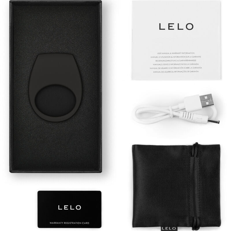 LELO TOR 3 VIBRATOR RING (black) - LuvMechanics