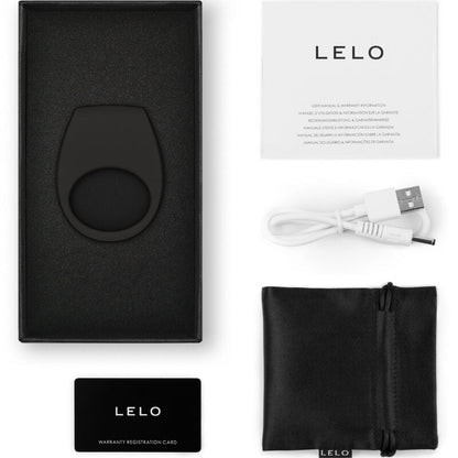 LELO TOR 3 VIBRATOR RING (black) - LuvMechanics